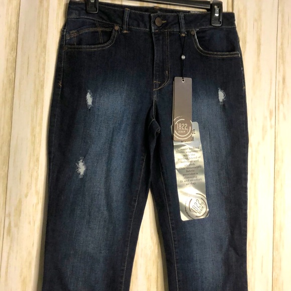 Vintage Denim 1822 ankle skinny women jeans size 8 - Picture 1 of 9